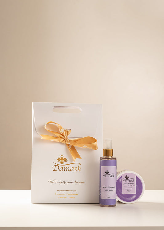 Musk 2 pieces ribbon package