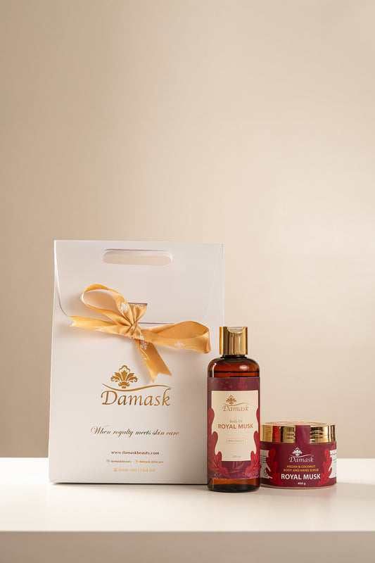 Royal Musk ribbon package