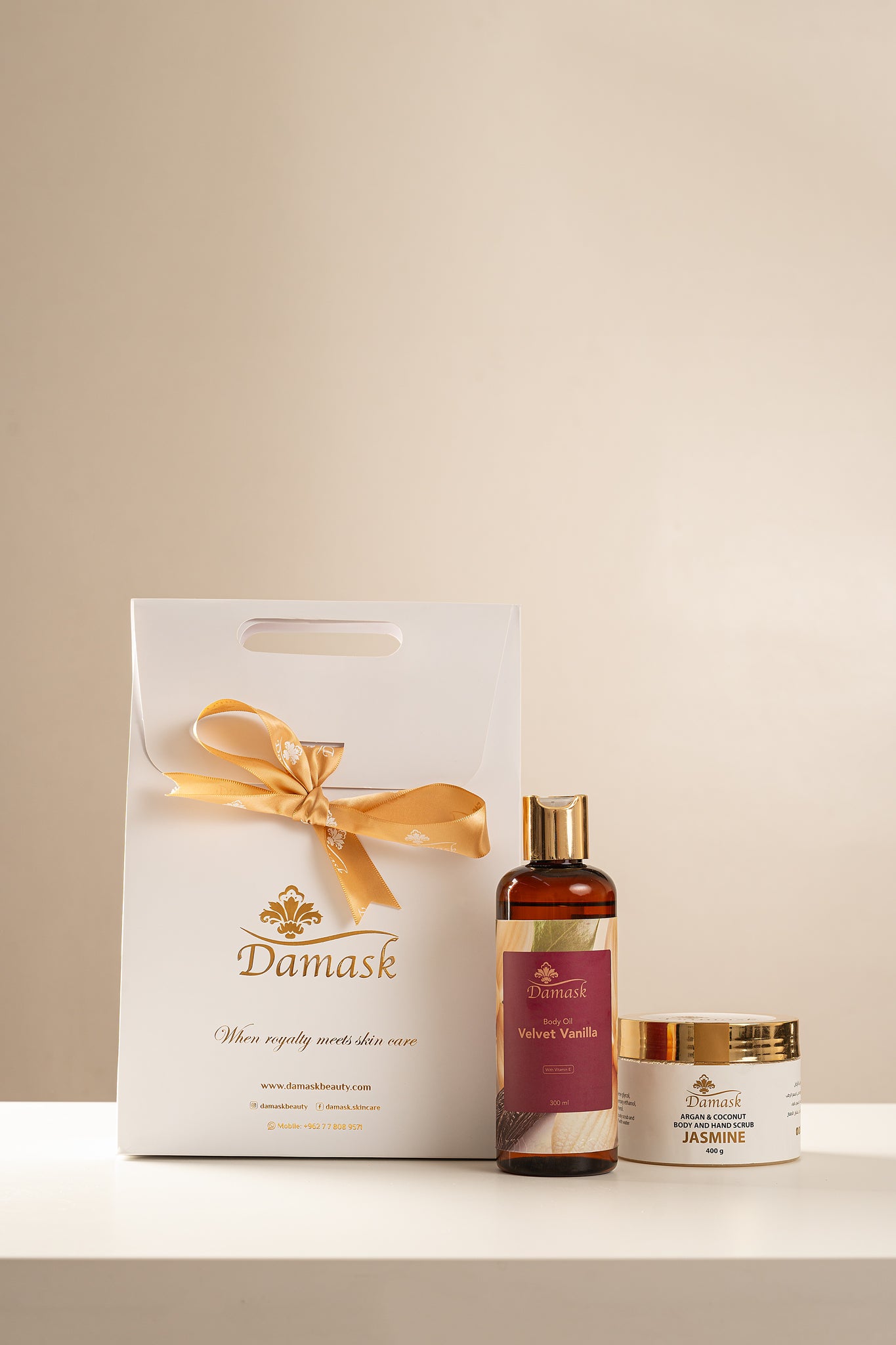 Velvet Vanilla  ribbon package