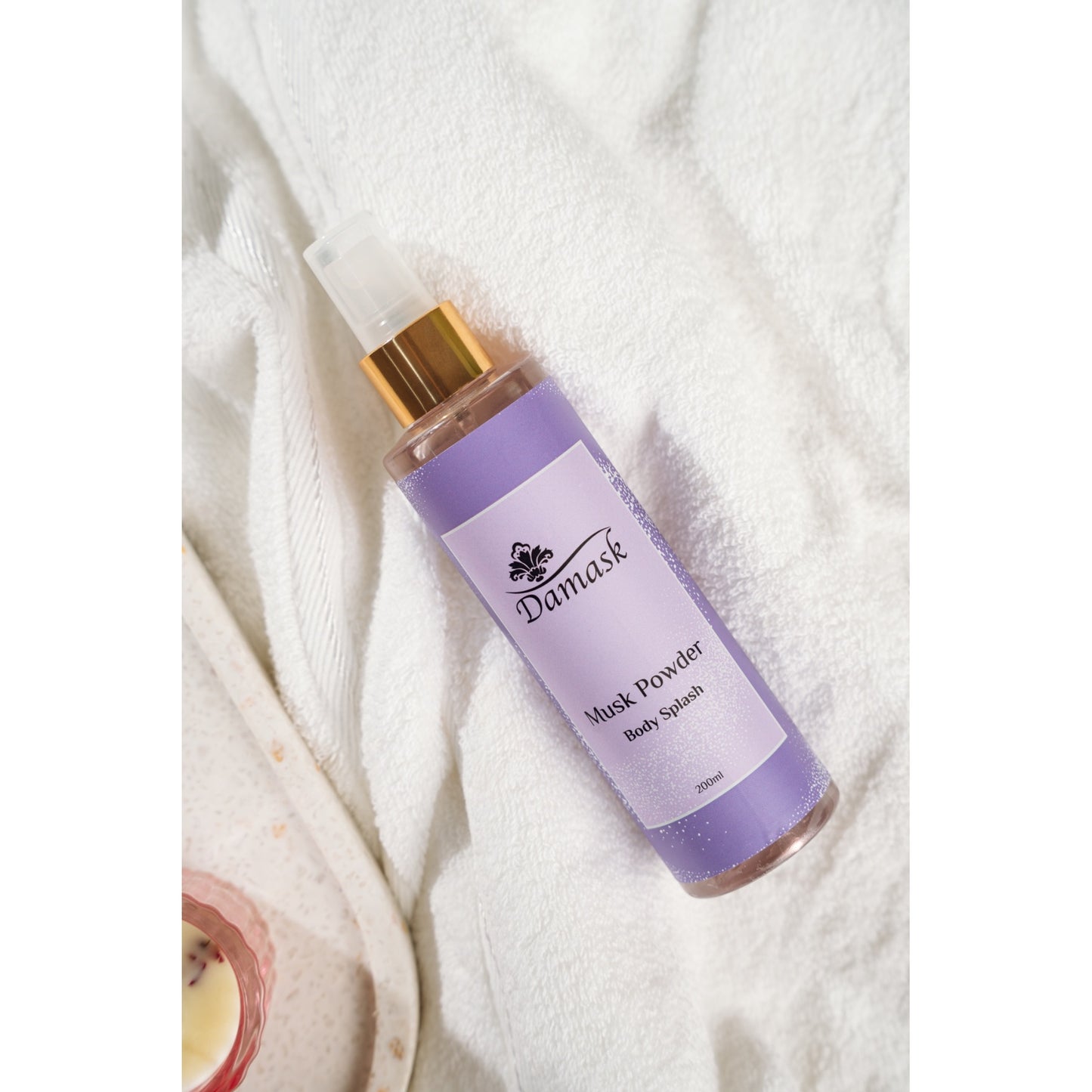 Damask Musk Powder Body Splash – 200 ml